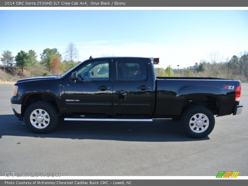 Onyx Black / Ebony 2014 GMC Sierra 2500HD SLT Crew Cab 4x4