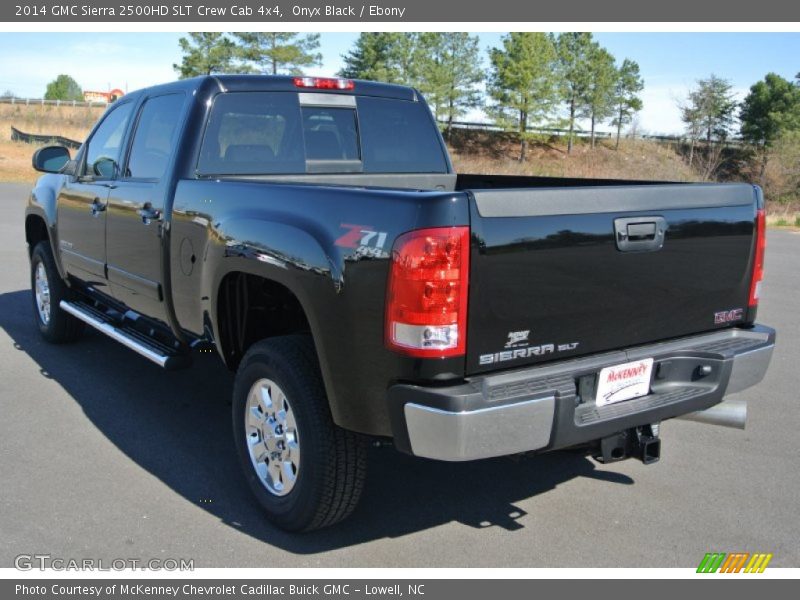 Onyx Black / Ebony 2014 GMC Sierra 2500HD SLT Crew Cab 4x4
