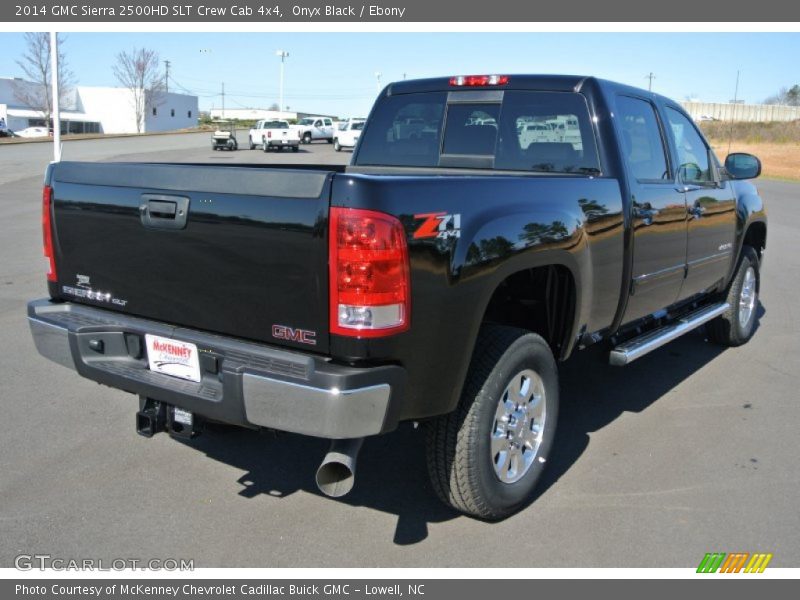 Onyx Black / Ebony 2014 GMC Sierra 2500HD SLT Crew Cab 4x4