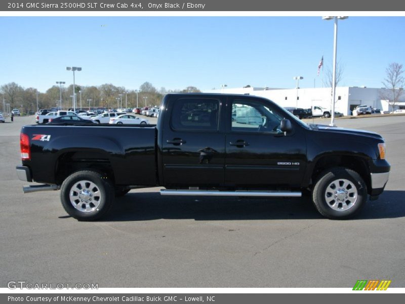 Onyx Black / Ebony 2014 GMC Sierra 2500HD SLT Crew Cab 4x4