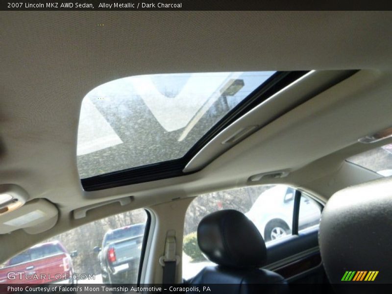 Alloy Metallic / Dark Charcoal 2007 Lincoln MKZ AWD Sedan
