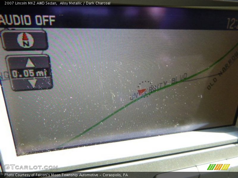 Alloy Metallic / Dark Charcoal 2007 Lincoln MKZ AWD Sedan