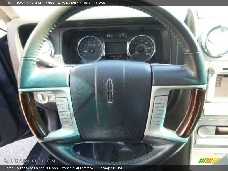 Alloy Metallic / Dark Charcoal 2007 Lincoln MKZ AWD Sedan