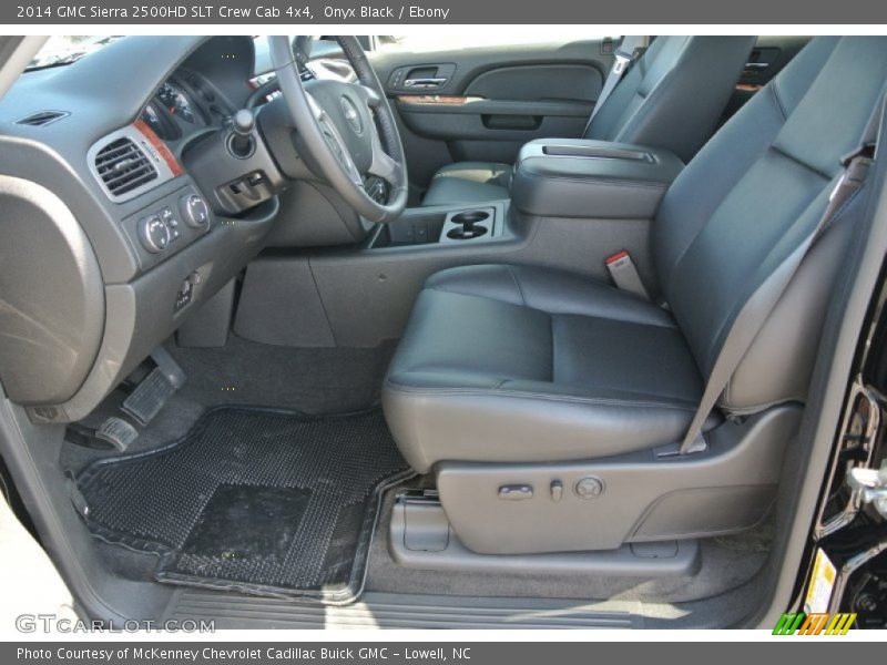 Onyx Black / Ebony 2014 GMC Sierra 2500HD SLT Crew Cab 4x4