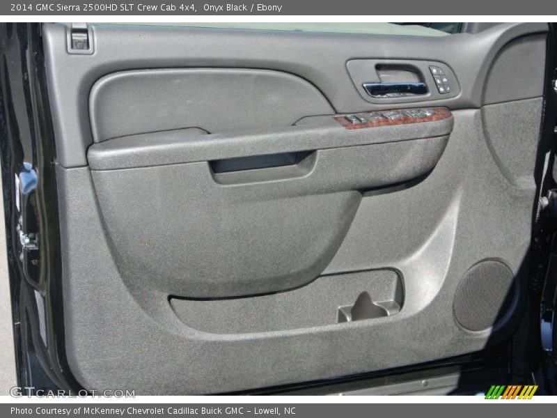 Onyx Black / Ebony 2014 GMC Sierra 2500HD SLT Crew Cab 4x4