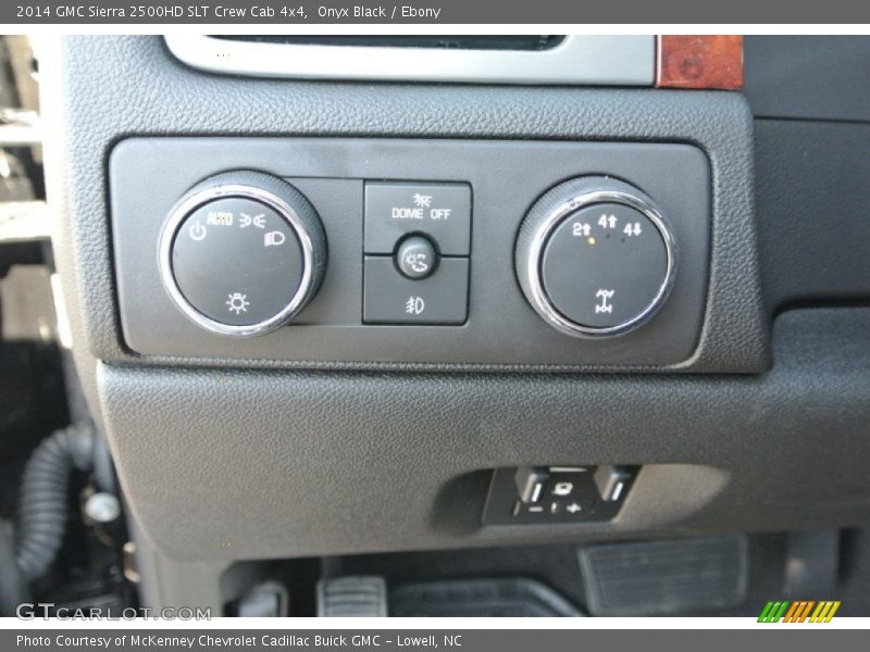 Onyx Black / Ebony 2014 GMC Sierra 2500HD SLT Crew Cab 4x4