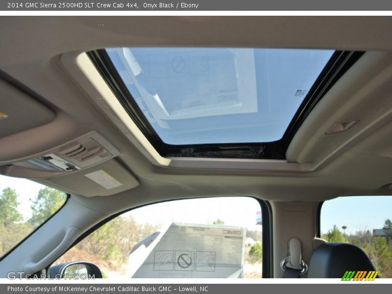 Onyx Black / Ebony 2014 GMC Sierra 2500HD SLT Crew Cab 4x4