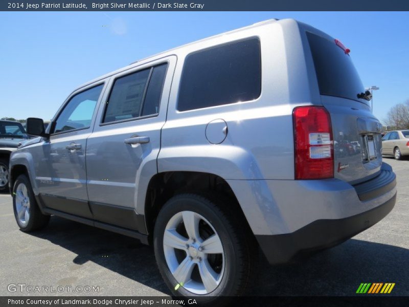 Bright Silver Metallic / Dark Slate Gray 2014 Jeep Patriot Latitude