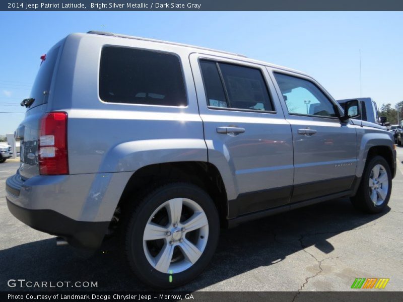 Bright Silver Metallic / Dark Slate Gray 2014 Jeep Patriot Latitude