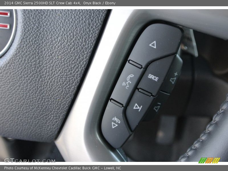 Onyx Black / Ebony 2014 GMC Sierra 2500HD SLT Crew Cab 4x4
