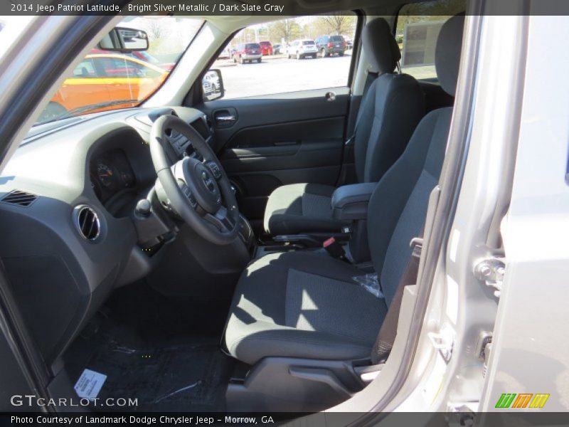 Bright Silver Metallic / Dark Slate Gray 2014 Jeep Patriot Latitude