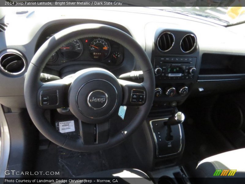 Bright Silver Metallic / Dark Slate Gray 2014 Jeep Patriot Latitude