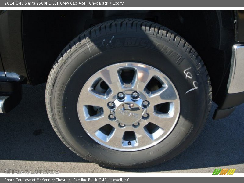 Onyx Black / Ebony 2014 GMC Sierra 2500HD SLT Crew Cab 4x4