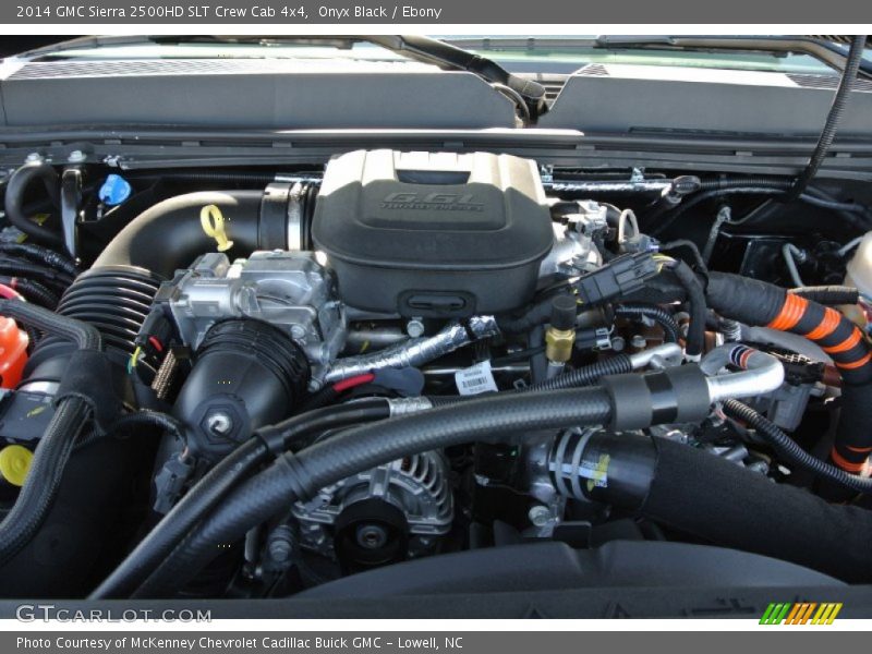Onyx Black / Ebony 2014 GMC Sierra 2500HD SLT Crew Cab 4x4