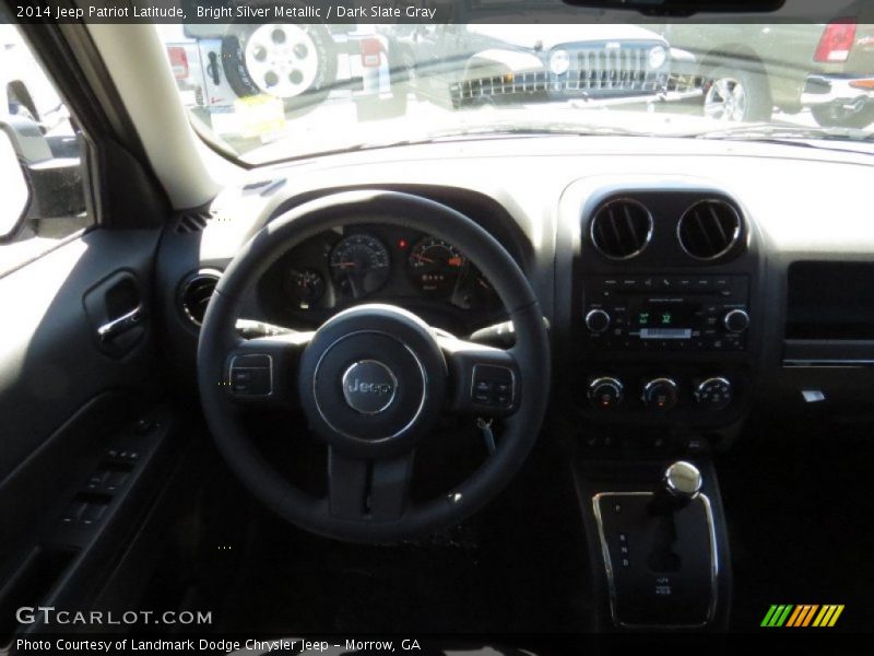 Bright Silver Metallic / Dark Slate Gray 2014 Jeep Patriot Latitude
