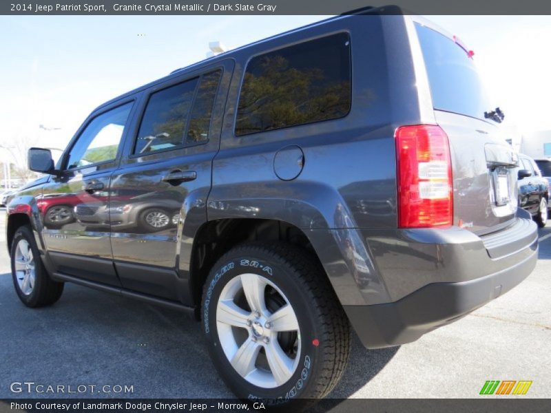 Granite Crystal Metallic / Dark Slate Gray 2014 Jeep Patriot Sport