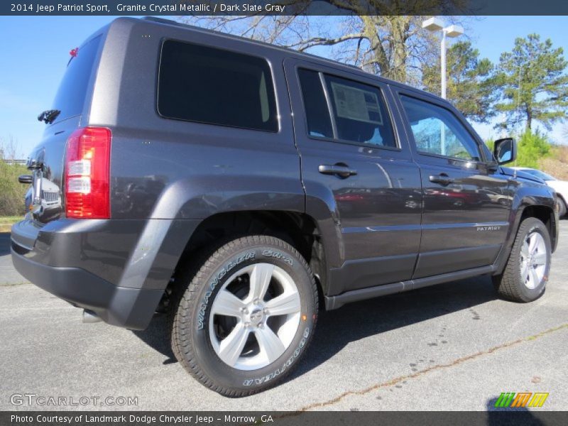 Granite Crystal Metallic / Dark Slate Gray 2014 Jeep Patriot Sport