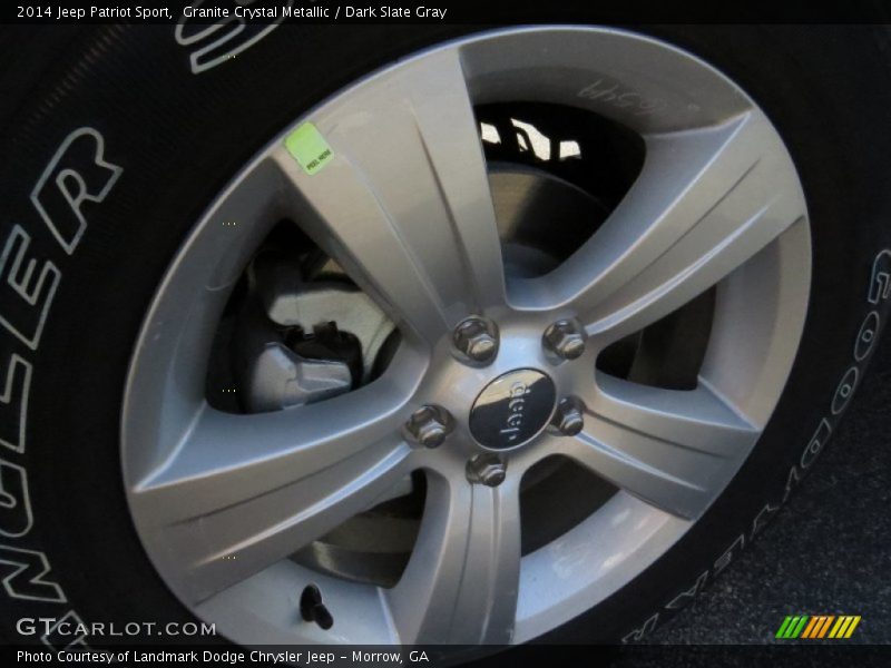 Granite Crystal Metallic / Dark Slate Gray 2014 Jeep Patriot Sport