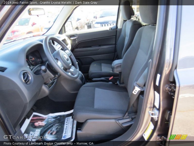 Granite Crystal Metallic / Dark Slate Gray 2014 Jeep Patriot Sport
