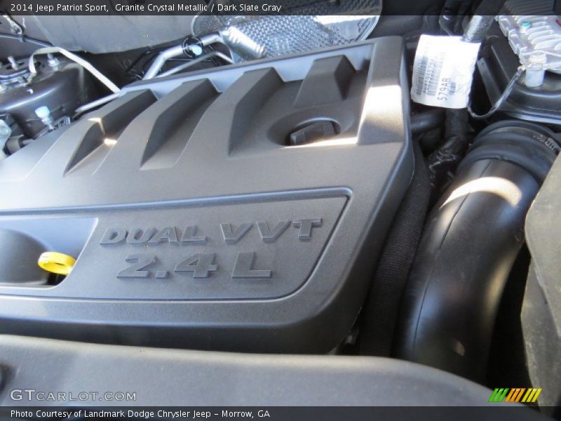 Granite Crystal Metallic / Dark Slate Gray 2014 Jeep Patriot Sport