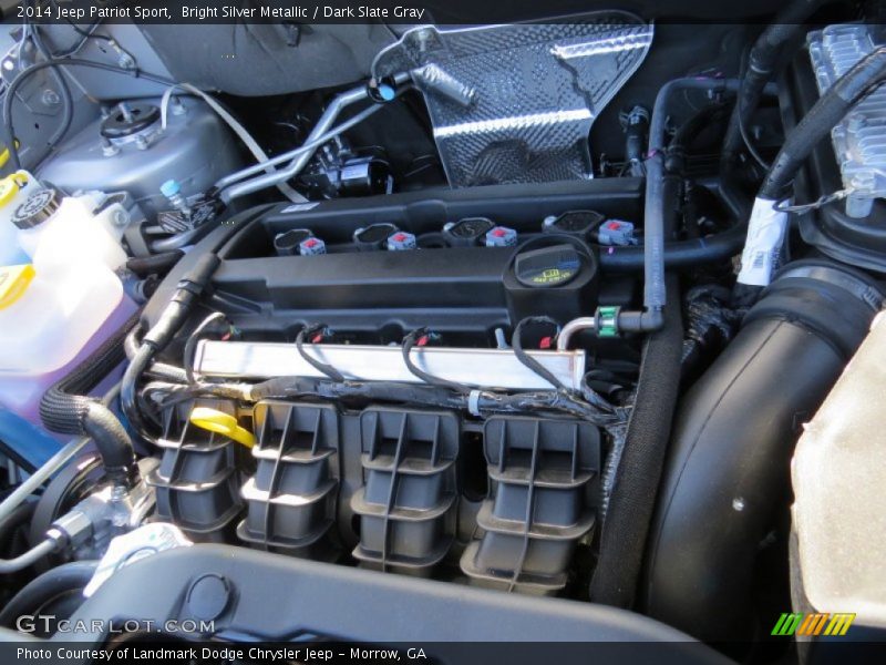 Bright Silver Metallic / Dark Slate Gray 2014 Jeep Patriot Sport