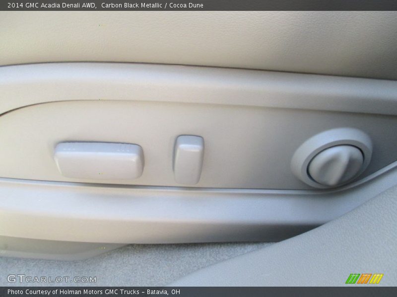 Carbon Black Metallic / Cocoa Dune 2014 GMC Acadia Denali AWD