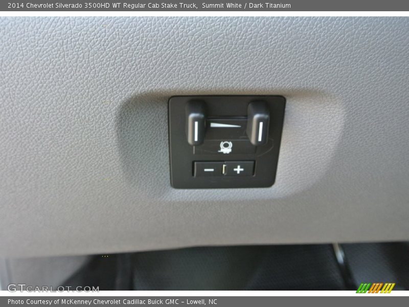 Summit White / Dark Titanium 2014 Chevrolet Silverado 3500HD WT Regular Cab Stake Truck