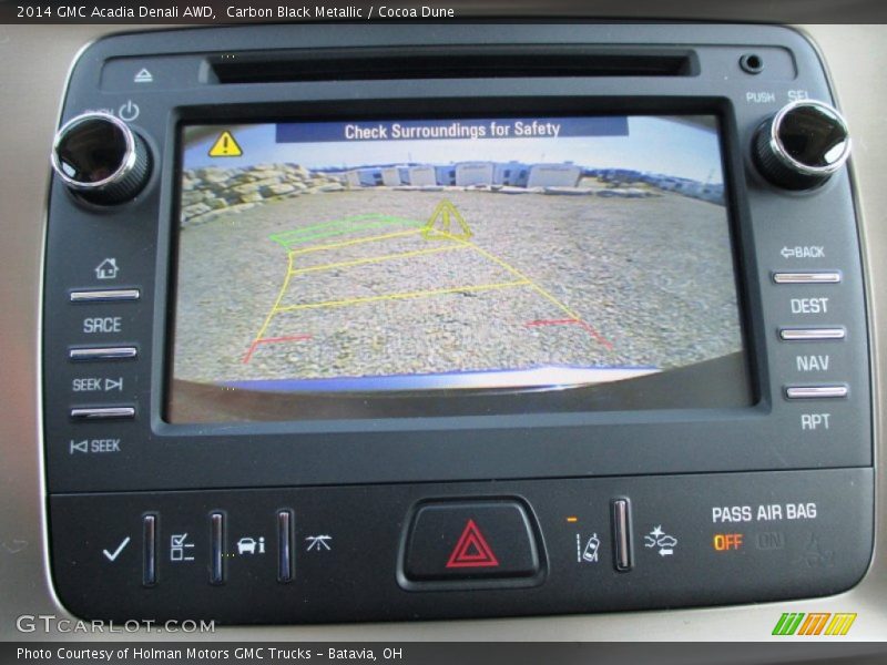 Carbon Black Metallic / Cocoa Dune 2014 GMC Acadia Denali AWD