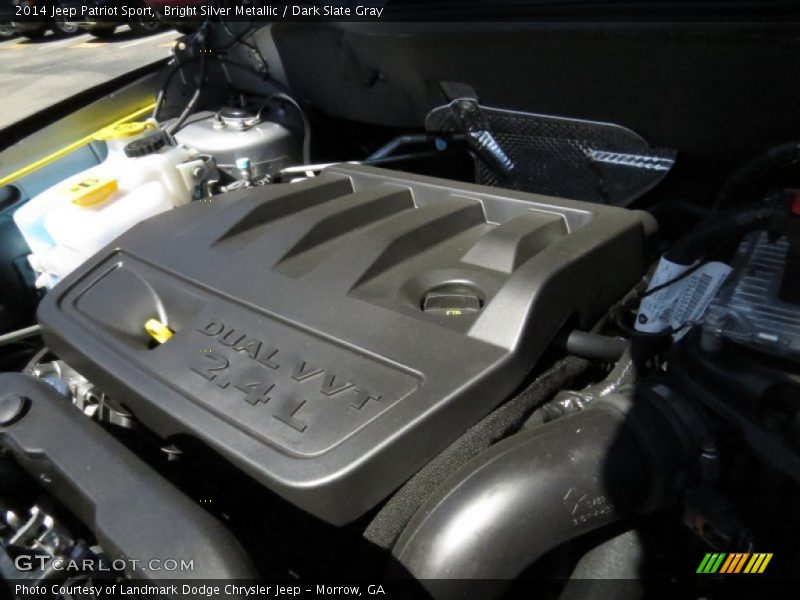 Bright Silver Metallic / Dark Slate Gray 2014 Jeep Patriot Sport