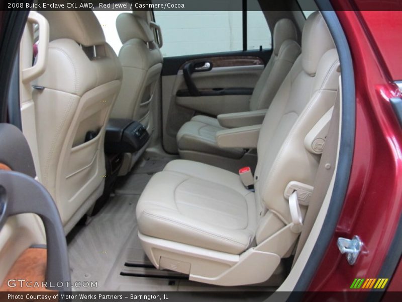 Red Jewel / Cashmere/Cocoa 2008 Buick Enclave CXL AWD