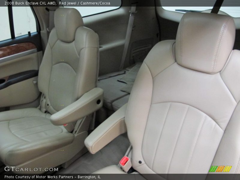 Red Jewel / Cashmere/Cocoa 2008 Buick Enclave CXL AWD