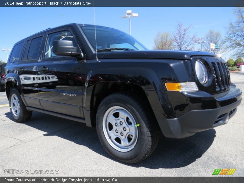 Black / Dark Slate Gray 2014 Jeep Patriot Sport