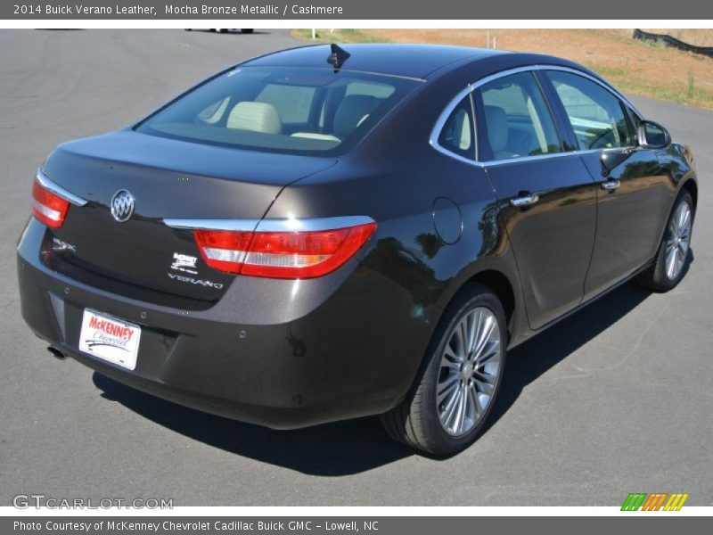 Mocha Bronze Metallic / Cashmere 2014 Buick Verano Leather