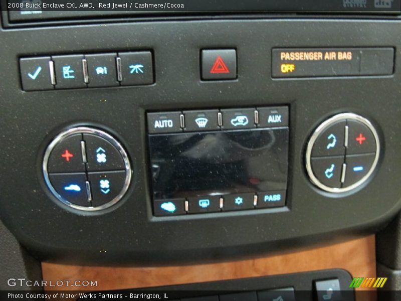 Red Jewel / Cashmere/Cocoa 2008 Buick Enclave CXL AWD