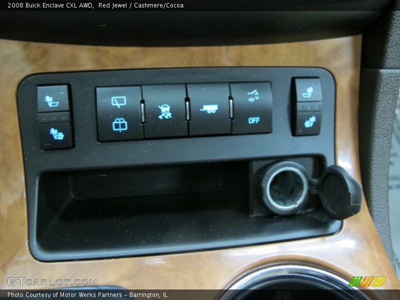 Red Jewel / Cashmere/Cocoa 2008 Buick Enclave CXL AWD