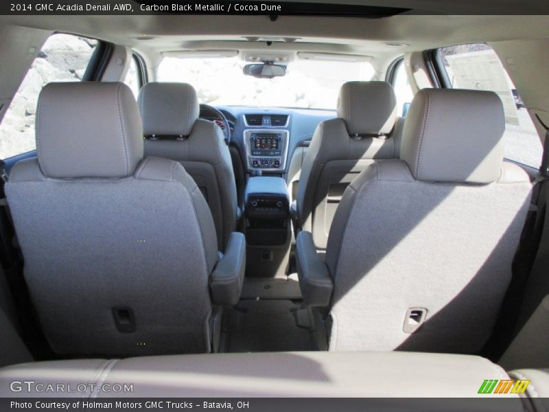 Carbon Black Metallic / Cocoa Dune 2014 GMC Acadia Denali AWD
