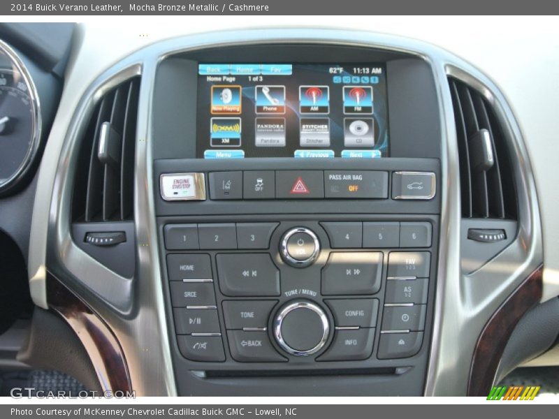 Mocha Bronze Metallic / Cashmere 2014 Buick Verano Leather