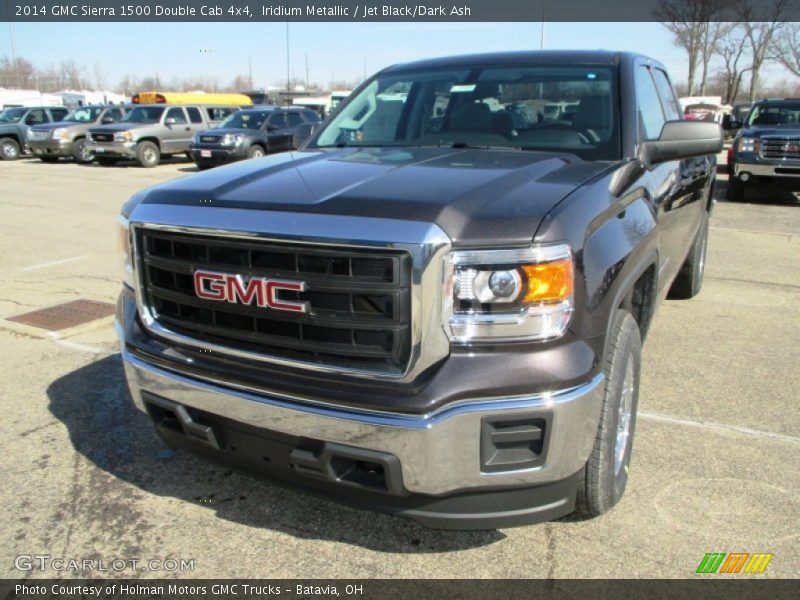Iridium Metallic / Jet Black/Dark Ash 2014 GMC Sierra 1500 Double Cab 4x4