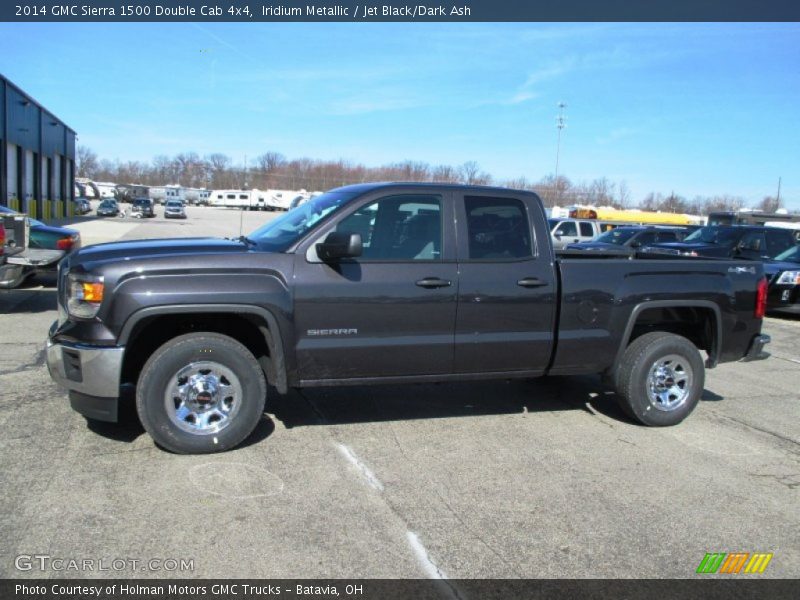 Iridium Metallic / Jet Black/Dark Ash 2014 GMC Sierra 1500 Double Cab 4x4