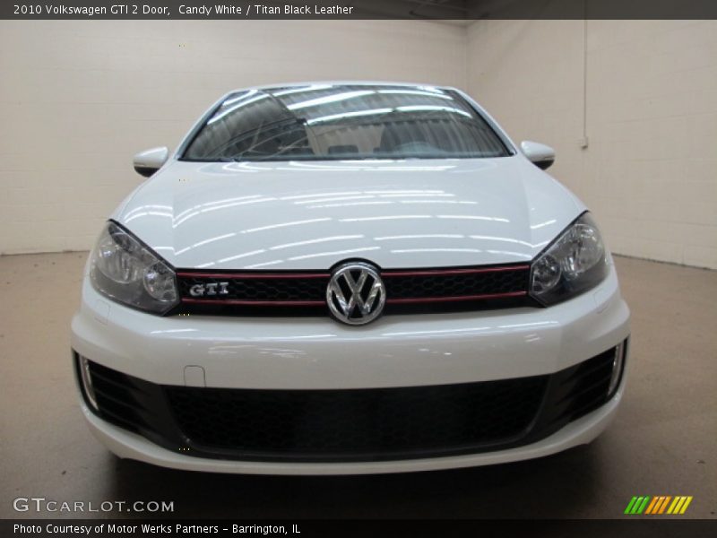 Candy White / Titan Black Leather 2010 Volkswagen GTI 2 Door