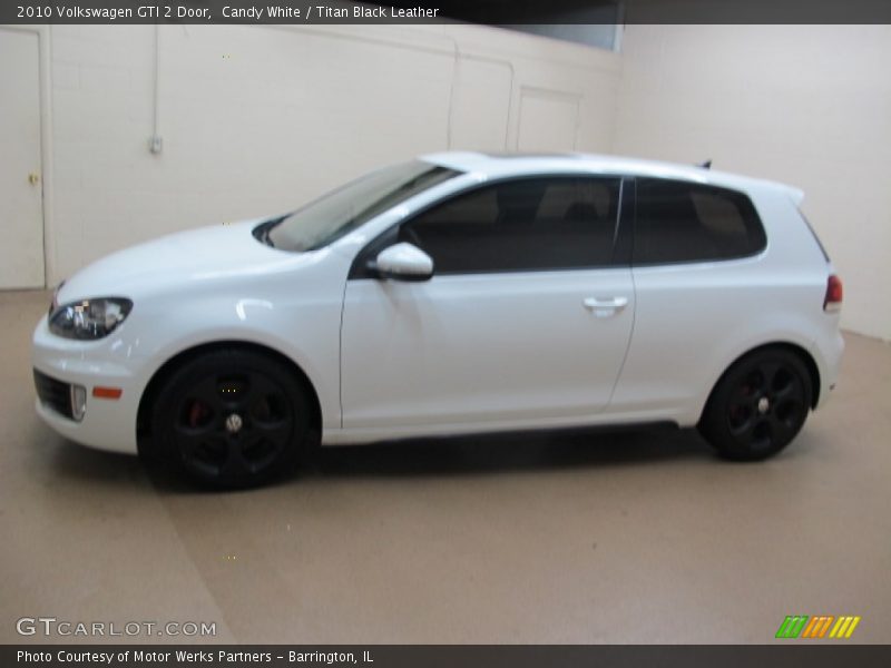 Candy White / Titan Black Leather 2010 Volkswagen GTI 2 Door