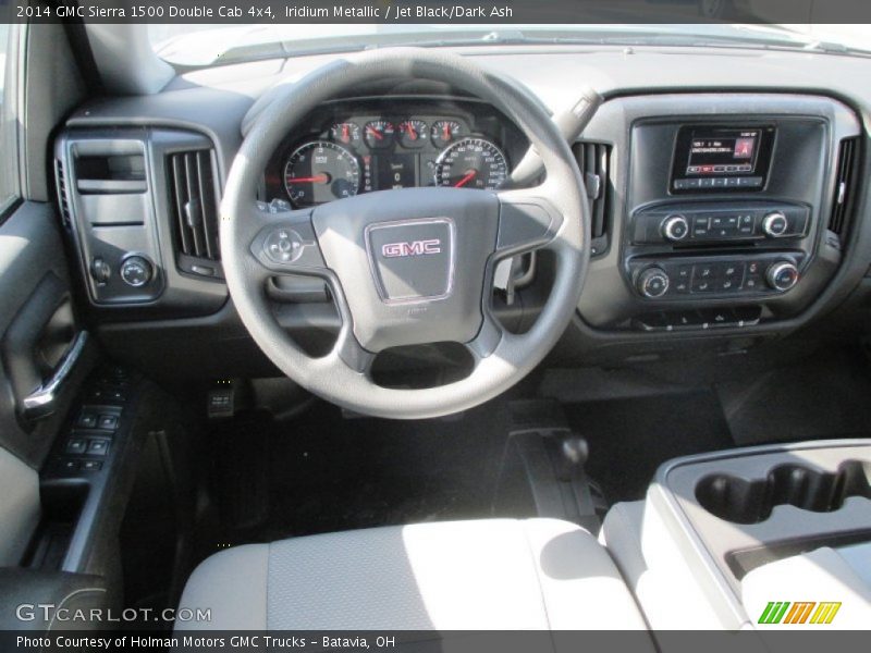 Iridium Metallic / Jet Black/Dark Ash 2014 GMC Sierra 1500 Double Cab 4x4