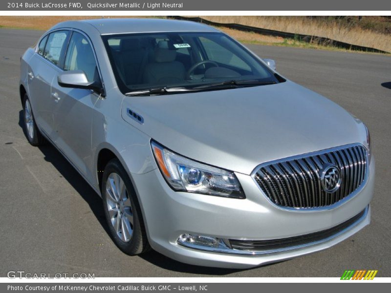 Quicksilver Metallic / Light Neutral 2014 Buick LaCrosse FWD