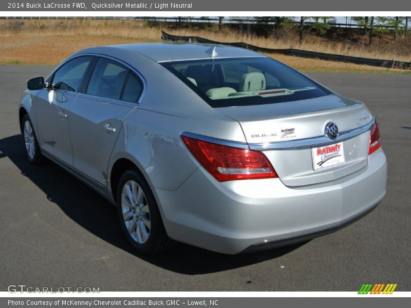 Quicksilver Metallic / Light Neutral 2014 Buick LaCrosse FWD