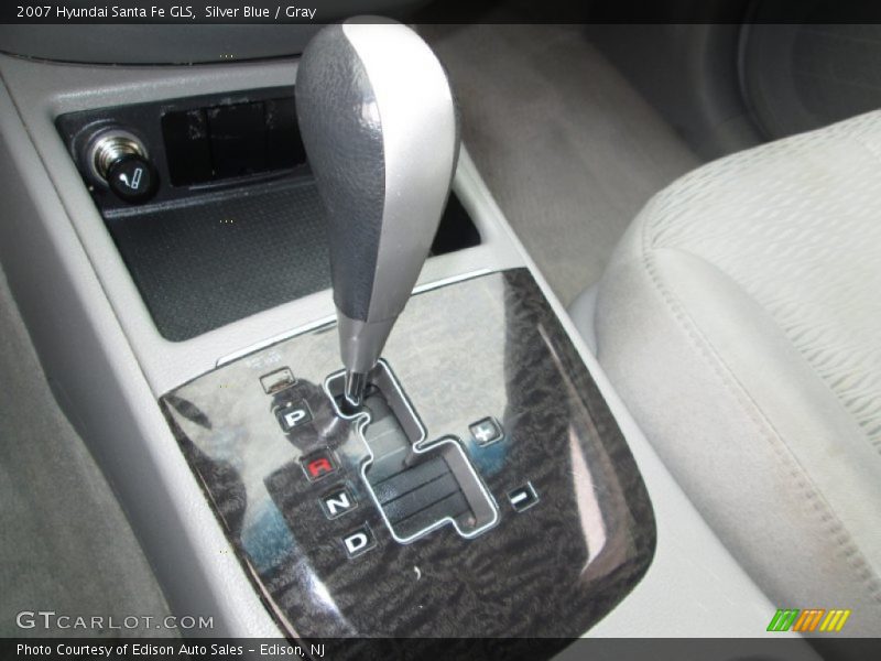 Silver Blue / Gray 2007 Hyundai Santa Fe GLS