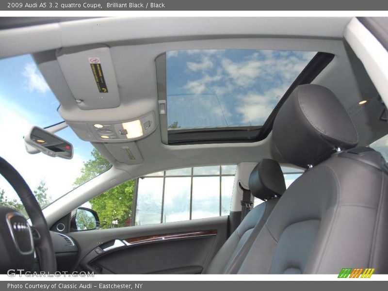 Brilliant Black / Black 2009 Audi A5 3.2 quattro Coupe