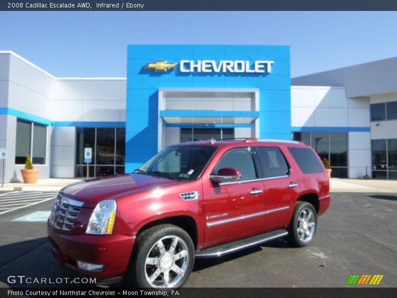 Front 3/4 View of 2008 Escalade AWD