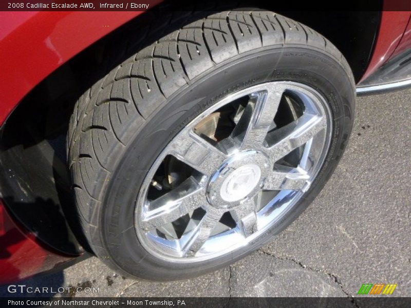 Infrared / Ebony 2008 Cadillac Escalade AWD