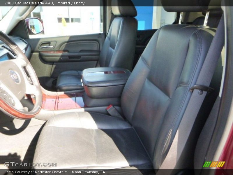 Infrared / Ebony 2008 Cadillac Escalade AWD