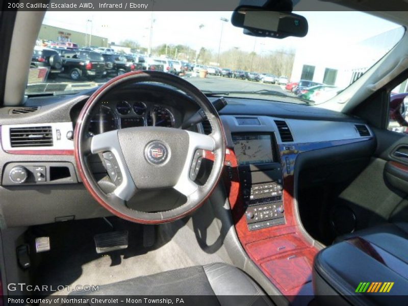 Infrared / Ebony 2008 Cadillac Escalade AWD